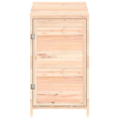 Capanno da Giardino 55x52x112 cm in Legno Massello di Abete - homemem39