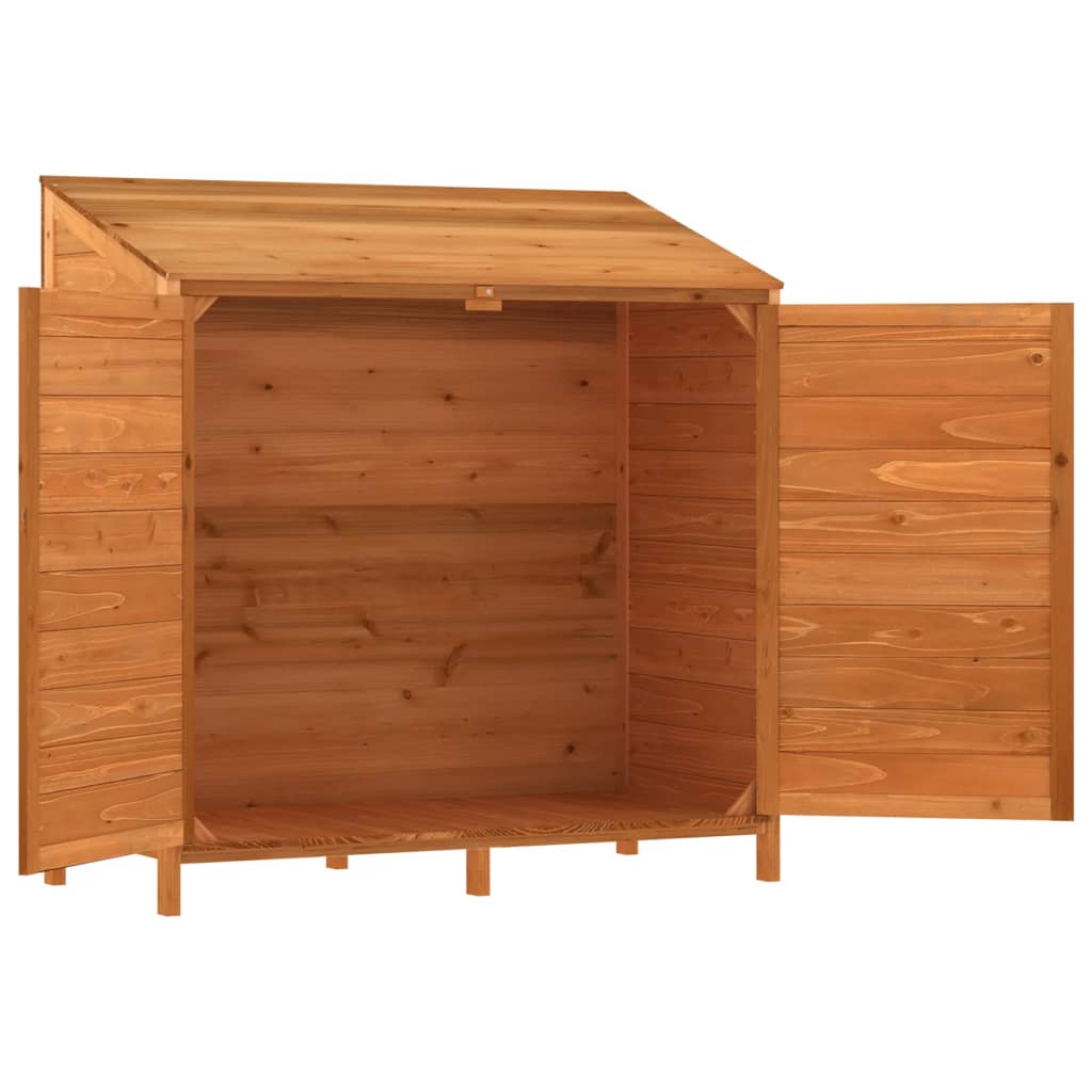 Capanno da Giardino Marrone 102x52x112 cm Legno Massello Abete - homemem39