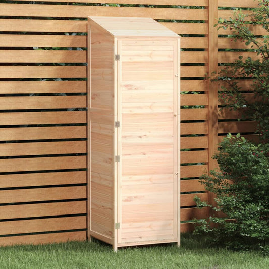 Capanno da Giardino 55x52x174,5 cm in Legno Massello di Abete - homemem39