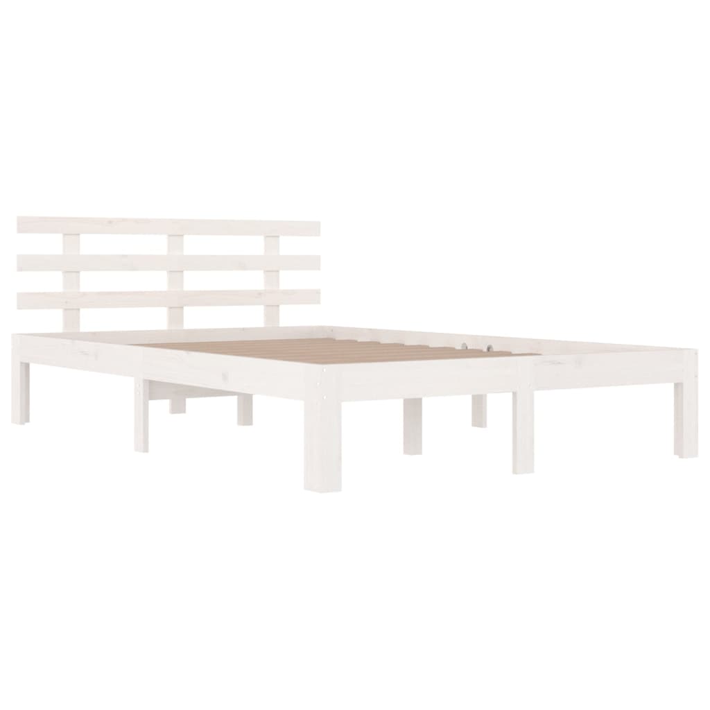 Giroletto Bianco in Legno Massello 140x190 cm