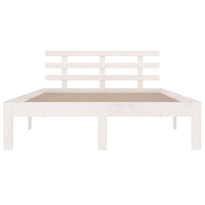 Giroletto Bianco in Legno Massello 140x190 cm