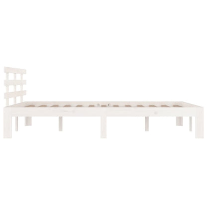 Giroletto Bianco in Legno Massello 140x190 cm
