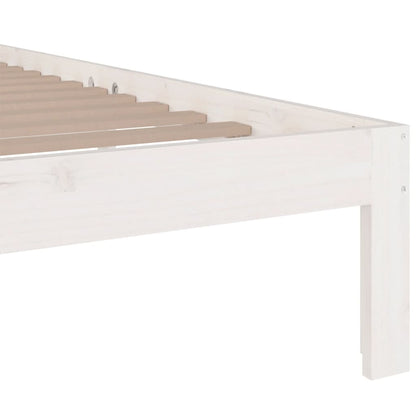 Giroletto Bianco in Legno Massello 140x190 cm