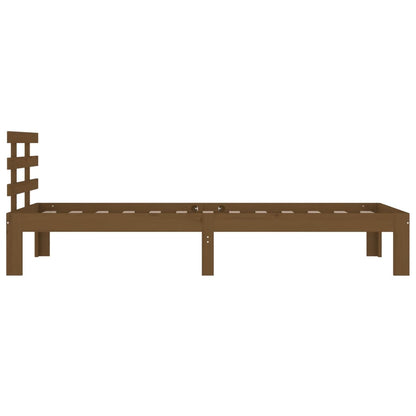 Giroletto senza Materasso Ambra in Legno Massello 100x200 cm - homemem39