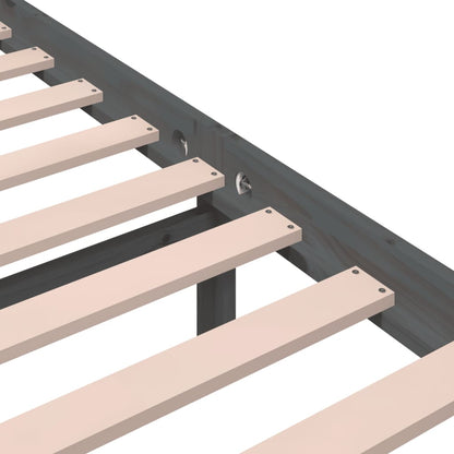 Giroletto Grigio in Legno Massello 120x200 cm - homemem39