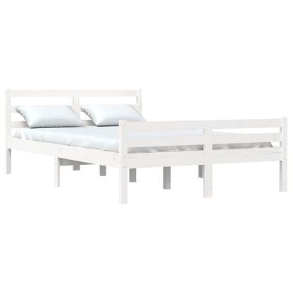 Giroletto Bianco in Legno Massello 140x200 cm | homemem39