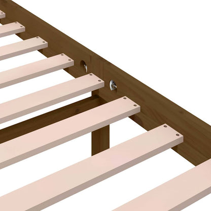 Giroletto senza Materaso Ambra in Legno Massello 150x200 cm | homemem39