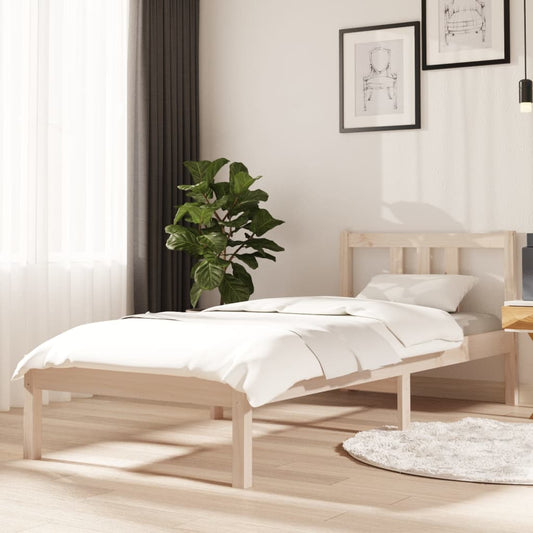 Giroletto in Legno Massello 75x190 cm Small Single | homemem39