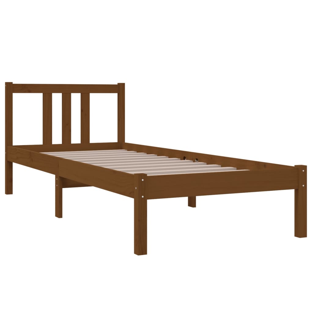 Giroletto senza Materaso Ambra in Legno Massello 75x190 cm | homemem39