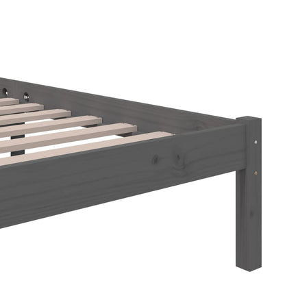 Giroletto Grigio in Legno Massello 100x200 cm - homemem39