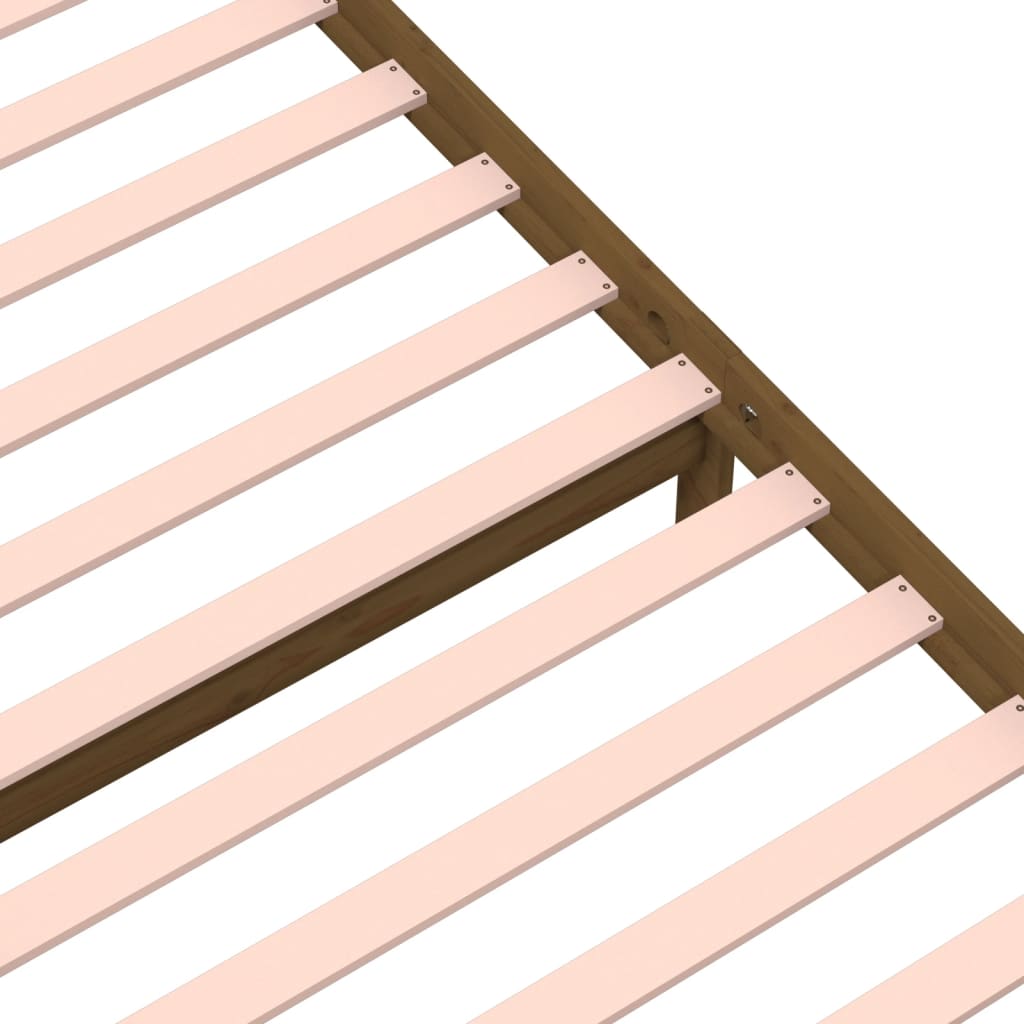 Giroletto senza Materaso Ambra in Legno Massello 75x190 cm - homemem39