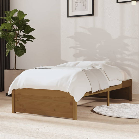Giroletto senza Materaso Ambra in Legno Massello 75x190 cm - homemem39