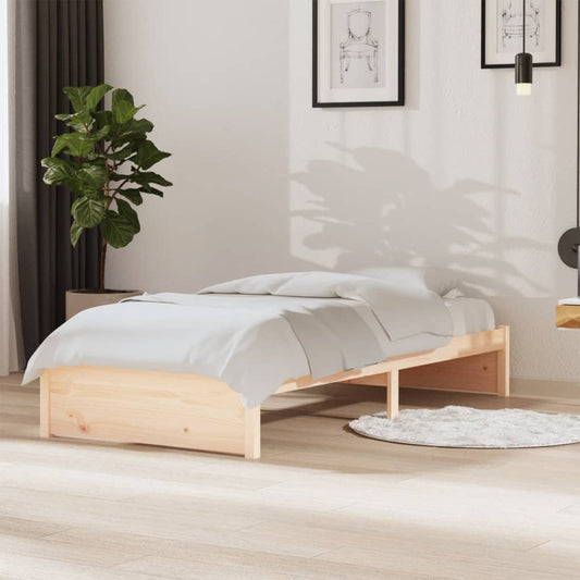 Giroletto in Legno Massello 90x190 cm Single - homemem39