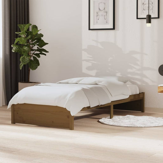 Giroletto Ambra in Legno Massello 90x190 cm Single - homemem39