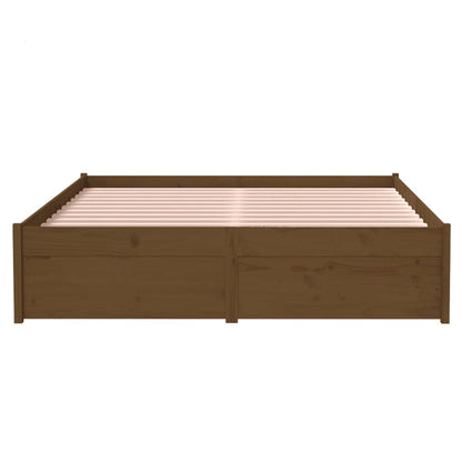 Giroletto senza Materaso Ambra in Legno Massello 120x190 cm - homemem39