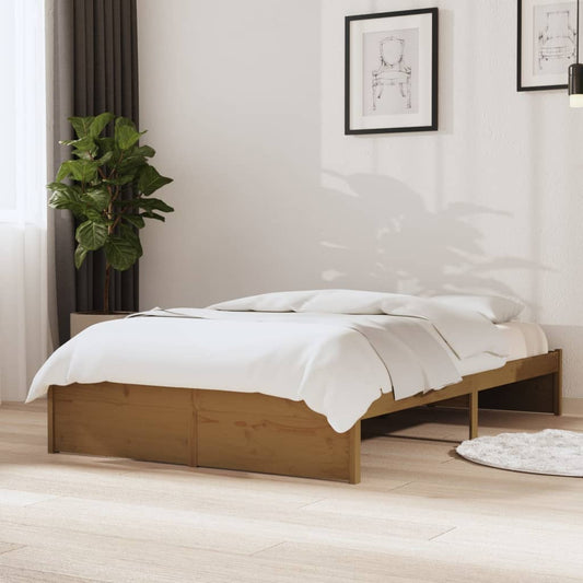 Giroletto senza Materaso Ambra in Legno Massello 120x190 cm - homemem39