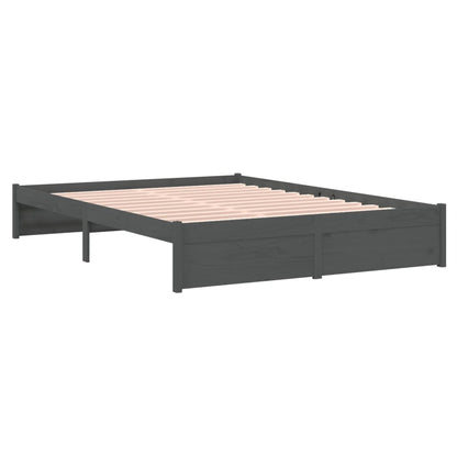Giroletto Grigio in Legno Massello 140x190 cm | homemem39