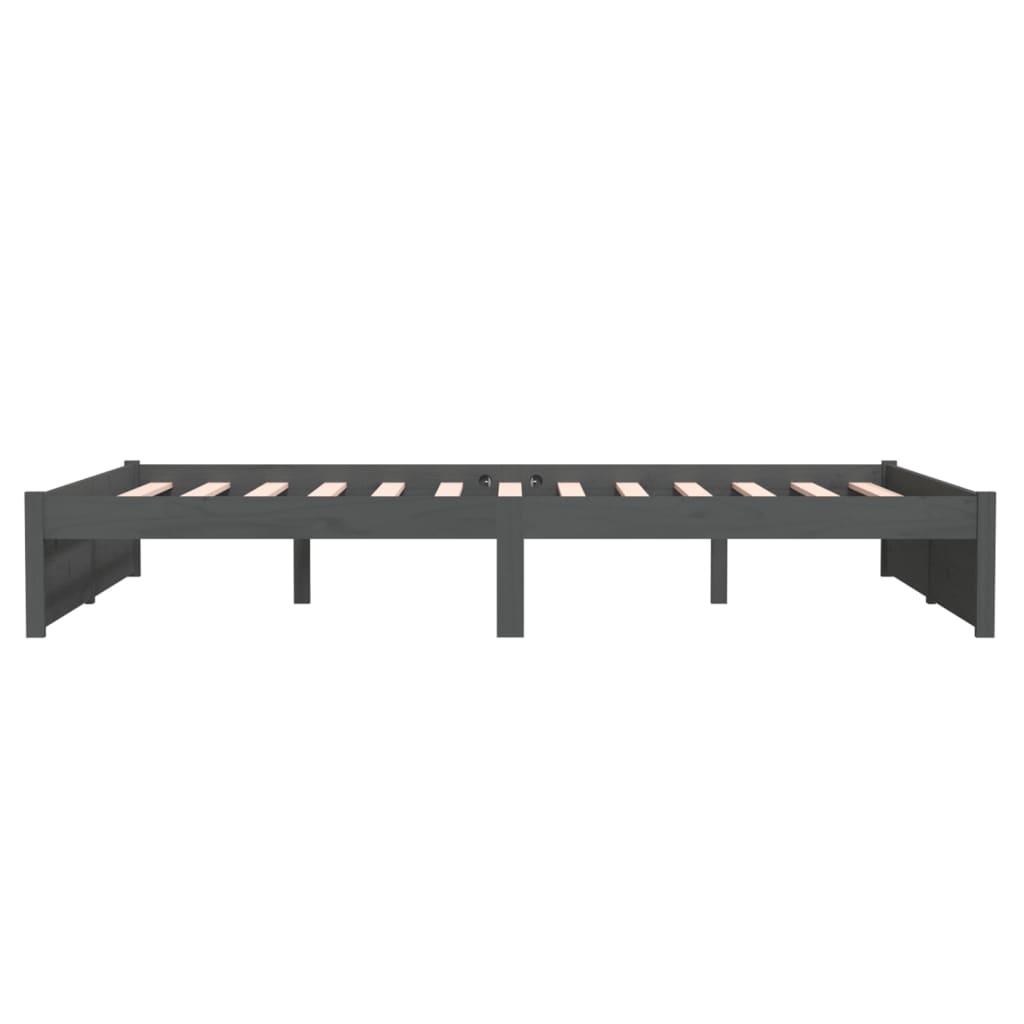 Giroletto Grigio in Legno Massello 140x190 cm | homemem39