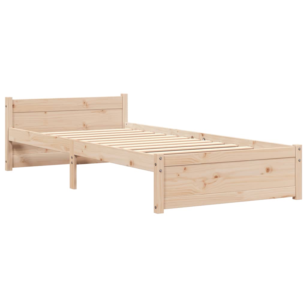 Giroletto in Legno Massello 75x190 cm Small Single | homemem39