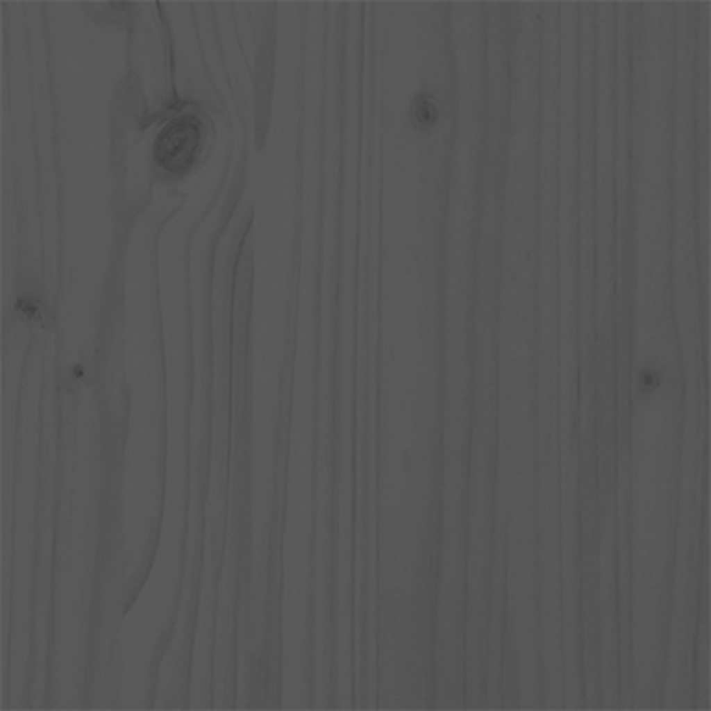 Giroletto Grigio in Legno Massello 135x190 cm Double - homemem39