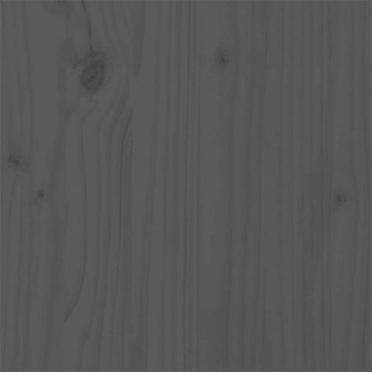 Giroletto Grigio in Legno Massello 135x190 cm Double - homemem39
