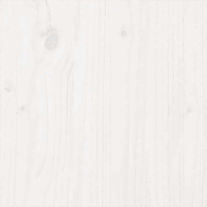 Giroletto Bianco in Legno Massello 140x190 cm | homemem39