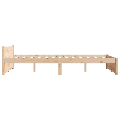 Giroletto senza Materasso Ambrato in Legno Massello 120x200 cm | homemem39