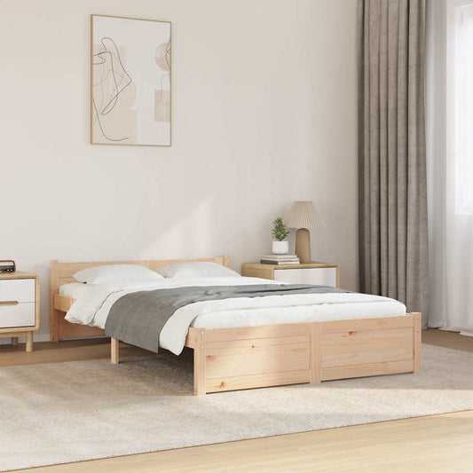 Giroletto senza Materasso Ambrato in Legno Massello 120x200 cm | homemem39