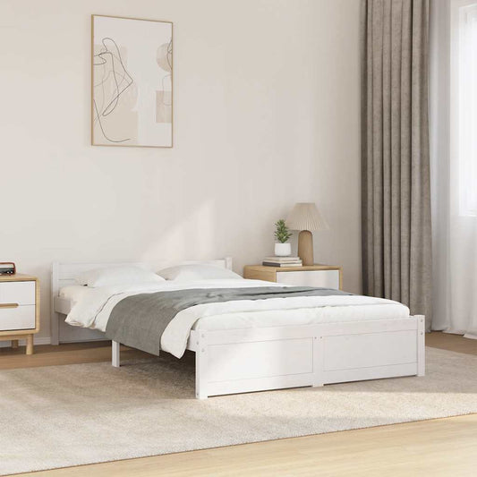 Giroletto Bianco in Legno Massello 120x200 cm | homemem39