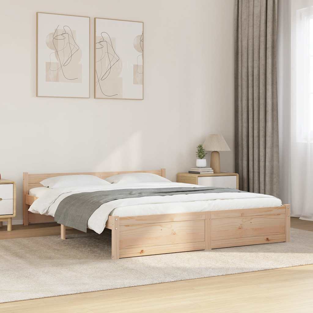 Giroletto in Legno Massello 150x200 cm King Size | homemem39