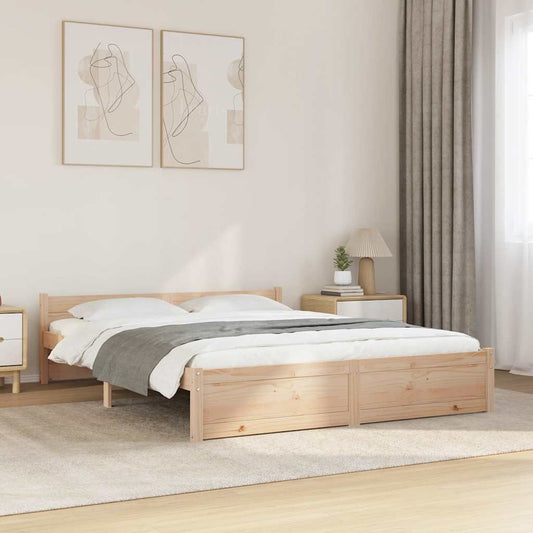 Giroletto in Legno Massello 150x200 cm King Size | homemem39
