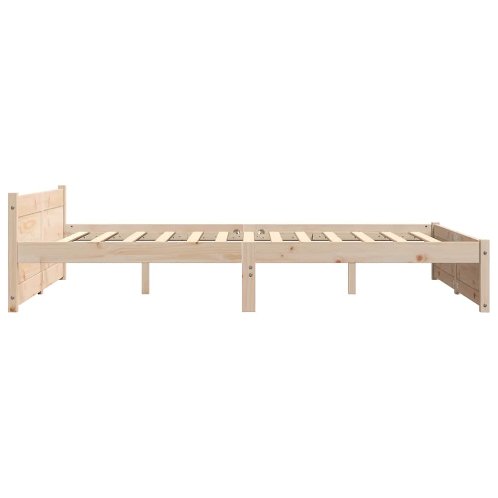 Giroletto senza Materasso in Legno Massello 160x200 cm | homemem39