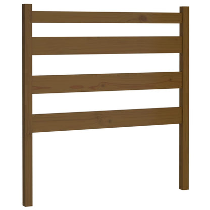 Testiera per Letto ambra 81x4x100 cm in Legno Massello di Pino - homemem39