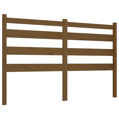 Testiera per Letto ambra 186x4x100 cm in Legno Massello di Pino - homemem39