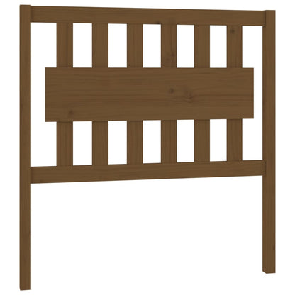 Testiera per Letto ambra 95,5x4x100cm in Legno Massello di Pino - homemem39