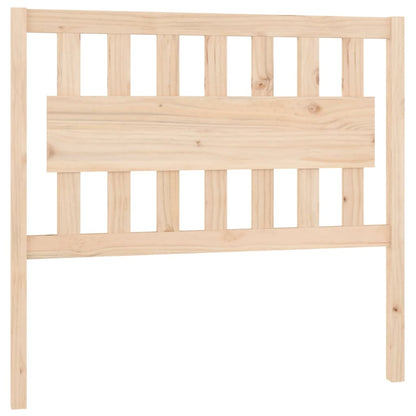 Testiera per Letto 105,5x4x100 cm Legno Massello di Pino
