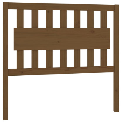 Testiera per Letto ambra 105,5x4x100 cm Legno Massello di Pino - homemem39