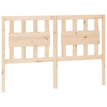 Testiera per Letto 125,5x4x100 cm in Legno Massello di Pino - homemem39
