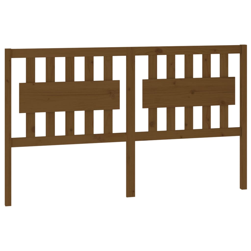 Testiera per Letto ambra 155,5x4x100 cm Legno Massello di Pino - homemem39