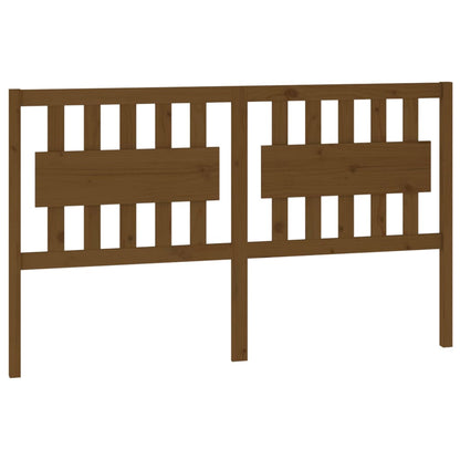 Testiera per Letto ambra 155,5x4x100 cm Legno Massello di Pino - homemem39