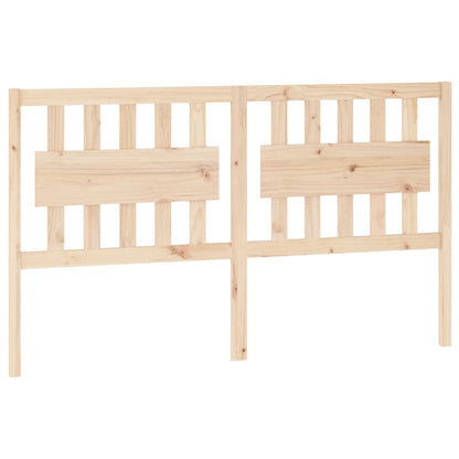 Testiera per Letto 165,5x4x100 cm in Legno Massello di Pino - homemem39