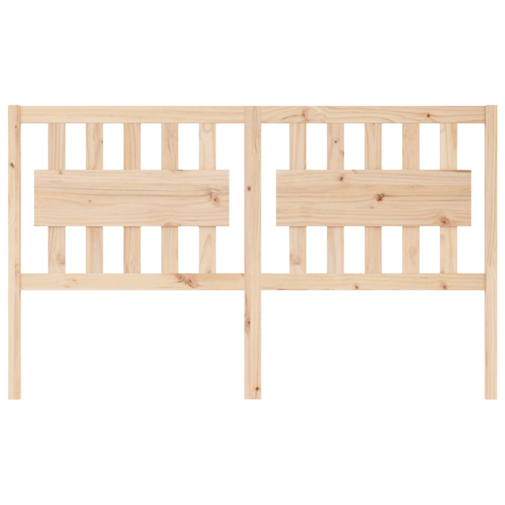 Testiera per Letto 165,5x4x100 cm in Legno Massello di Pino - homemem39