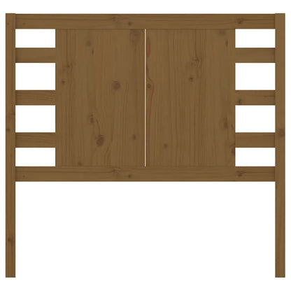 Testiera per Letto ambra 81x4x100 cm in Legno Massello di Pino - homemem39