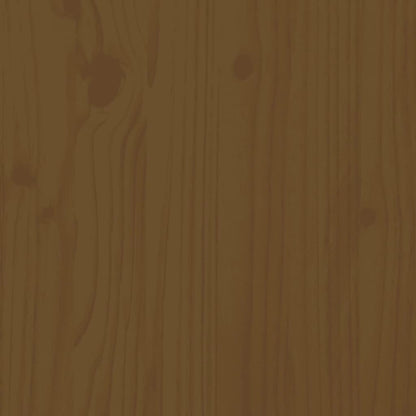 Testiera per Letto ambra 81x4x100 cm in Legno Massello di Pino - homemem39