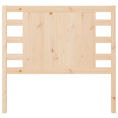 Testiera per Letto 96x4x100 cm in Legno Massello di Pino - homemem39