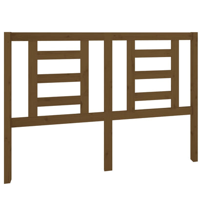 Testiera per Letto ambra 141x4x100 cm in Legno Massello di Pino - homemem39