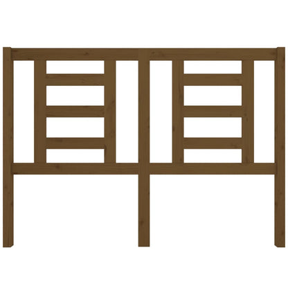 Testiera per Letto ambra 141x4x100 cm in Legno Massello di Pino - homemem39