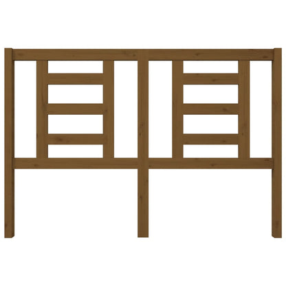 Testiera per Letto ambra 146x4x100 cm in Legno Massello di Pino - homemem39