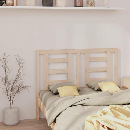 Testiera per Letto 156x4x100 cm in Legno Massello di Pino - homemem39