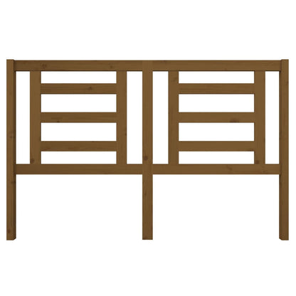 Testiera per Letto ambra 156x4x100 cm in Legno Massello di Pino - homemem39